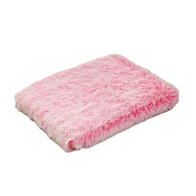 China Outer: PV Velveteen Inner: Corrugated Warm Pet Dog Bed Mat For Carpet Tiles Promotional Sponge Pet Sleep Cushion Pet Bed for sale