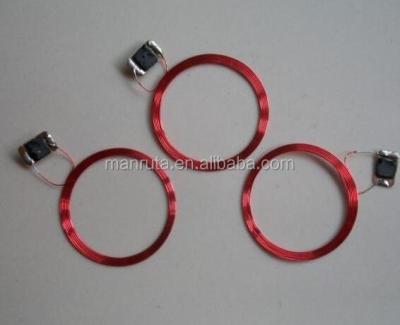 China MINI TAG HF 13.56MHz Copper Wire Coil / Antenna With M1S50 Chip Making RFID Tag for sale