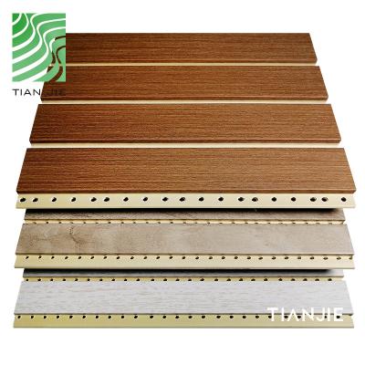 China Eco-friendly Sound Absorption Bamboo Fiber Sound Insulation Material Sound Absorption Board Fire Protection Board Te koop