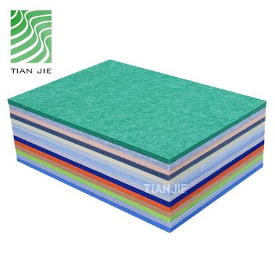 China Eco-friendly Hexagon Fiber Polyester Sound Absorption Ceiling Acoustic Panels Tianjie Acoustic Panels Te koop