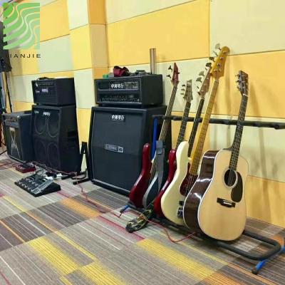 China Eco-friendly Acoustic Panels Factory Tianjie Various Shapes Recycle Pyramid Shapes Recording Studio Acoustic Foam Te koop