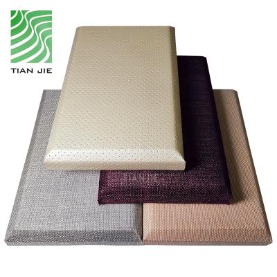 China Fireproof And Eco-friendly Tianjie Acoustic Panels Graphic Design Felt Hotel Soundproof Fabric Acoustic Sound Hexagon Panels en venta