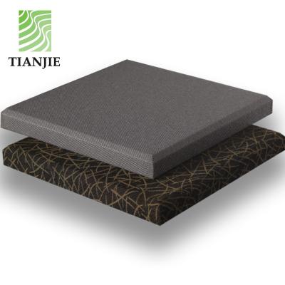 Chine Fireproof and eco-friendly hot sales! Decorative Sound Proof And Absorbing Acoustic Fabric Panel For Cinema à vendre