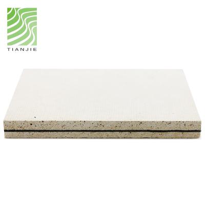 China Tianjie Acoustic Panels Factory Fireproof Fiberglass Ceiling Tiles Acoustic Materials For Cinema Te koop