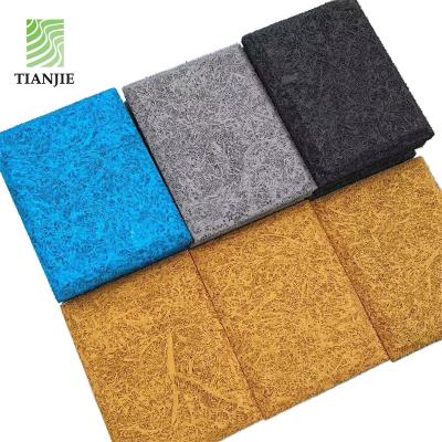 Chine Art Slot Interior High Quality Wall Panel Wool Acoustic Panel Soundproof Fireproof Eco-friendly Reduction Wood Noise à vendre