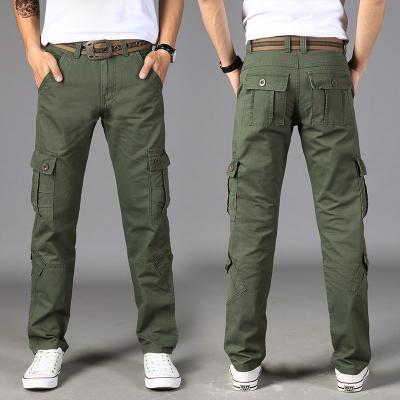 China 2022 Factory Made Viable Logo Printing Causal Straight Leg Viable Wholesale Custom Pants Men's Business Long Sweat Cargo Pants With Pockets for sale