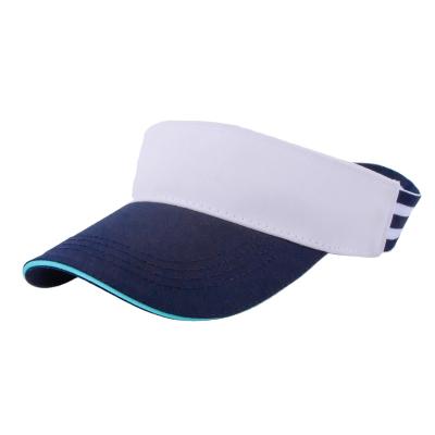 China Summer Golf Bulk Sale High End Elastic Back Closure Durable Lightweight Sun Visor Hat for sale