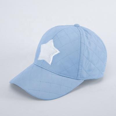 China Casual Warehouse 6-Panel Warehouse 6 Panel Letter 3D Embroidery Star Logo Soft Top Baseball Dad Hat for sale