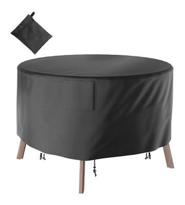 China Furniture Covers Round Table Cover Sunscreen Cloth Shade Dustproof Waterproof Furniture Covers for sale