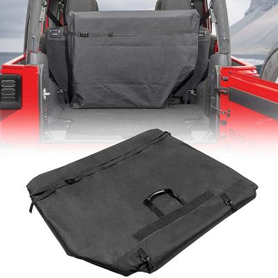 China Customized Liberty Folding Hard Top Panels Storage Bag Organizer For Jeep With Carry Handle for sale