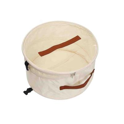 China New Style Plush Toy Storage Box Large Pop-Up Round Hat Stocked Storage Box With Lid for sale