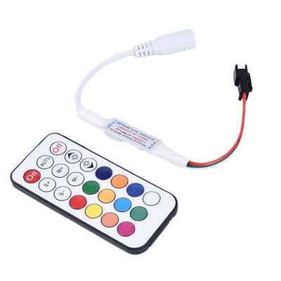 China 5V 24 Led Light IR Controller TV Head Backlight Mini USB Led Strip USB LED Light Controller for sale