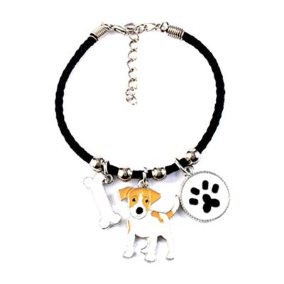 China New Vintage Couples Bracelet Cartoon Charm Jewelry For Women Men Braided Rope Bracelets Best Friend Jewelry Gift for sale