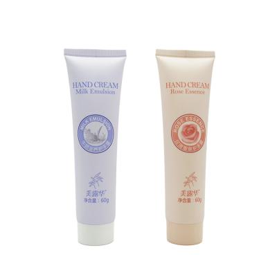 China round tube 60ml squeeze tube for hand cream biodegradable tube skin care cosmetic packaging for sale