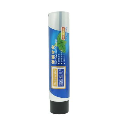 China round tube 100 gram wholesale aluminum plastic laminate tube for toothpaste packaging tube for sale