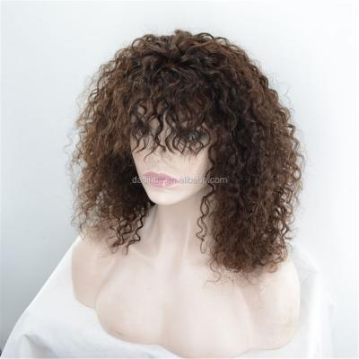 China Silky Straight Blonde Kinky Curly Hair Wigs Afro Kinky Curly Wave Lace Front Wig, All Color Available for sale