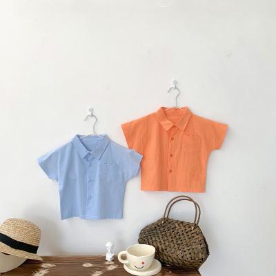 China Wholesale price of cheap children's short sleeve shirts of casual high demand products for sale