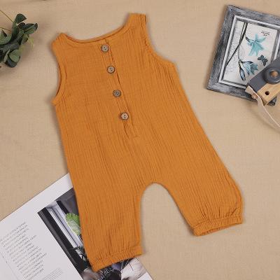 China 2021 Breathable Hot Product Kids Girls Romper Outfit Seamless Summer Overalls Kids for sale