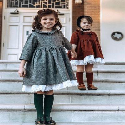 China Summer Kids Clothes Girls Dresses Breathable Girls Plaid Skirt Dress for sale