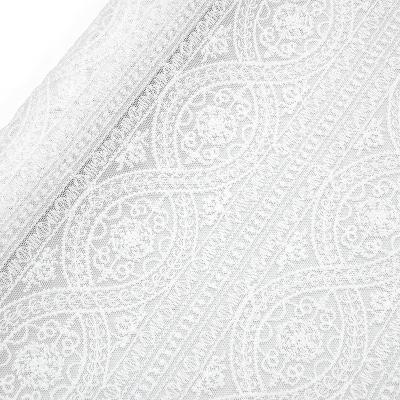 China 130cm New Viable Mesh Lace Embroidery Mesh Fabric Clothing Home Decoration Fabric for sale