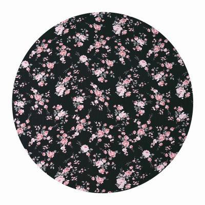 China Viable new 100D crepe floral printed fabric small spot/custom sales spring and summer women's shirt skirt fabric for sale