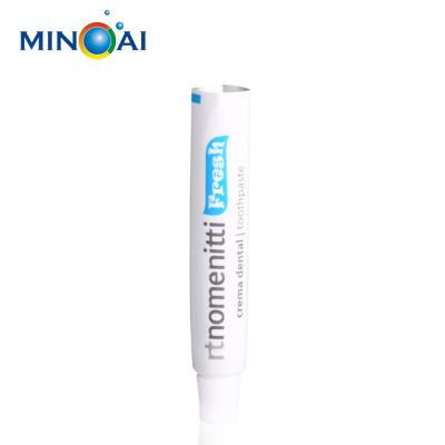 China Hotel Empty Soft Aluminum Plastic Laminated Packaging Toothpaste Tube Customized Eco - Friendly for sale