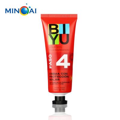 China Cosmetic Wholesale Empty Plastic Laminated ABL Hand Cream Packaging Tubes for sale