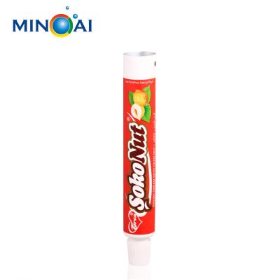 China Empty Aluminum Plastic Laminated Food Chocolate Cream Tube Packaging for sale