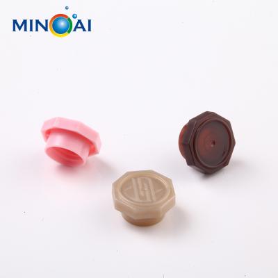 China Small child safe hand cream plastic tube octagonal cap for hand cream tube for sale