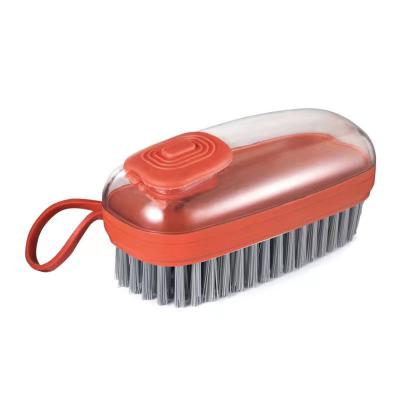 China Sustainable Soft bristles to clean clothes, hats, shoes, dishes, household automatic plus cleaning liquid laundry brush for sale