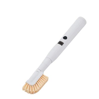 China Sustainable Rechargeable hand-held electric rotary scrubber multi-function cleaning brush for sale