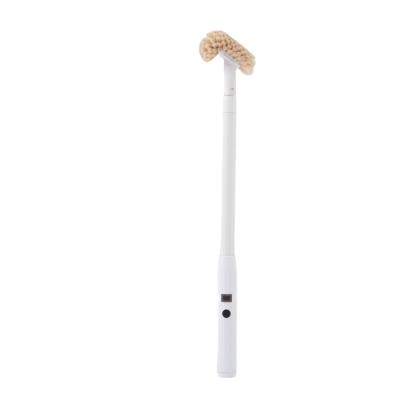 China Sustainable electric toilet brush certified sterilization  changeable Brush bathtub cleaner smart electric toilet brush for sale