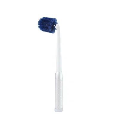 China Sustainable No Splash No Glaze Efficient Bathroom Toilet Cleaner Electric Sonic Toilet Brush for sale