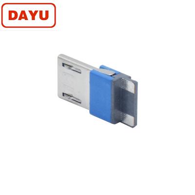 China V8 Micro Connector Power Factory USB Color Solder USB Cable Male Blue Plug for sale