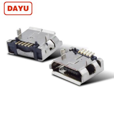 China Dayu 5P USB B Female Connector Type SMT PCB Free Samples Micro PCB Socket for sale