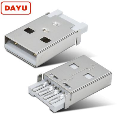 China Power Factory Type A Male USB Connector 4 Pin Plug Molding Solder Socket for sale