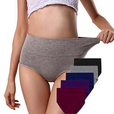 China Breathable Wholesale Women Underwear High-waist Panties Pregnant Women Sexy Panties for sale