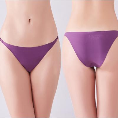 China HD134 Functional Chinese Antibacterial High Waist Women's Sexy Panties Push Up Cotton G-String Seamless Panties for sale