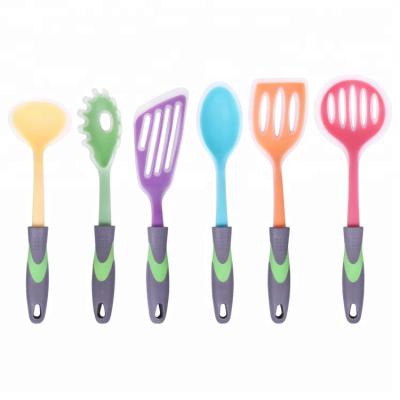 China Sustainable Amazon Hot Sale Kitchen Accessories Silicone Kitchen Utensils for sale