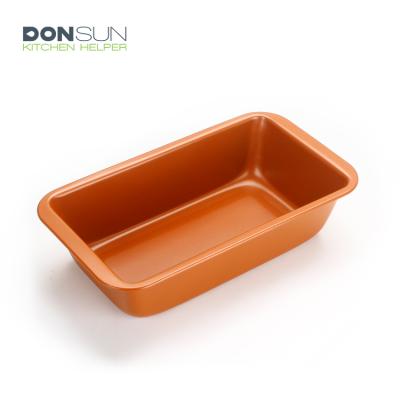 China Carbon Steel Bread Mold Loaf Pan Viable Non-Stick Coating Pan for sale