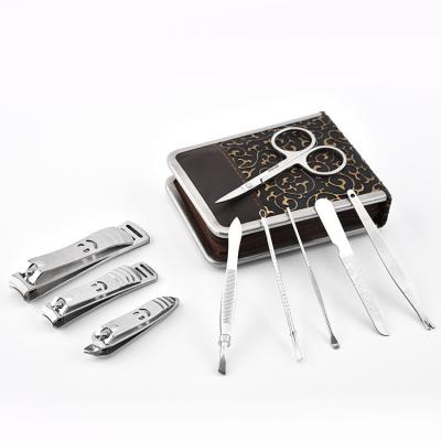 China Daily Nail Care Tools 10pcs Nail Clipper Factory Selling High Grade Nail Clipper Manicure Set for sale