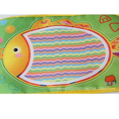 China Magnetic Water Pen Drawing Toy Quick Drying Puzzle Drawing Board Cartoon Doodle Painting Mat Toys Water Canvas Mat Children for sale