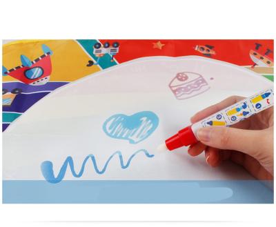 China Magic Doodle Mat Painting Environmental Protection Painting With Water Pen Large Painting Mat Gift Set Educational Toys for sale