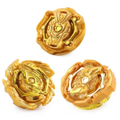 China Classic Eco-friendly Spinning Top Metal Original Beyblades Battle Burst Gold Toys Set Spinning Top Bayblade Set for sale