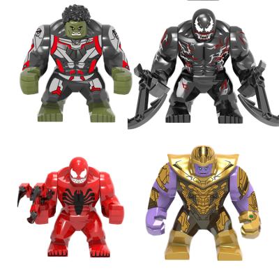 China Big Size Mini Action Figure Plastic Building Blocks Super Hero Movie Legoes Brick Blocks Model For Kids Toys for sale