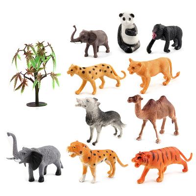 China The Model Set Mini Animal Figure Simulation Farm Animal Toys Animal Model Kids Educational Toy for sale