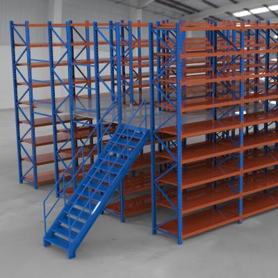 China Hot Selling High Quality Custom Heavy Duty Corrosion Protection Floor Mezzanine Floor Racking for sale