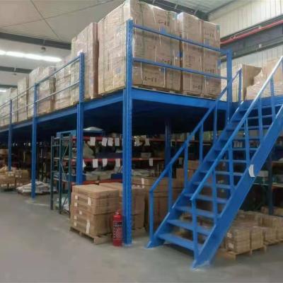 China Corrosion Protection Manufacturer Price Custom Heavy Duty Floor Mezzanine Floor Racking Hot for sale