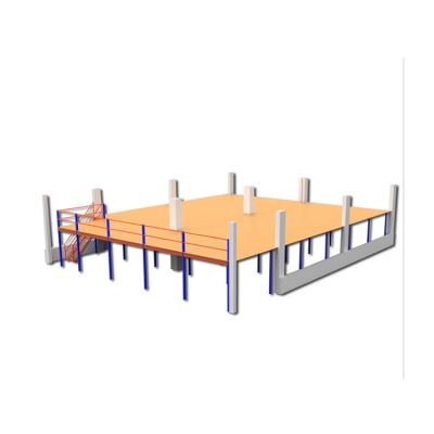 China Corrosion Protection Manufacturer Price Custom Heavy Duty Floor Mezzanine Floor Racking for sale