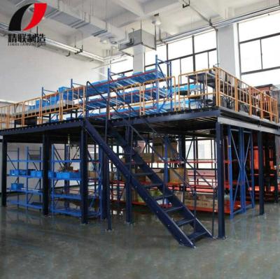 China Innovative Corrosion Protection 2022 Products Warehouse Rack Mezzanine Floor Heavy Duty Selective Racking System for sale